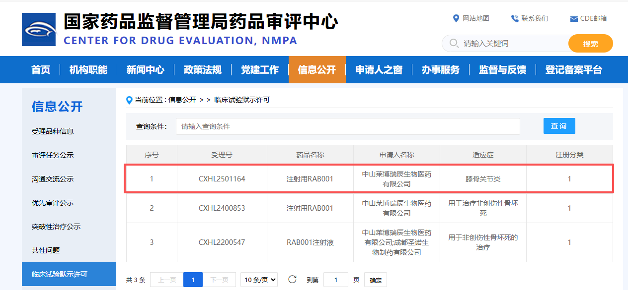 祝贺！莱博瑞辰骨再生新药RAB001获批又一IND，正式拓展至骨关节炎领域